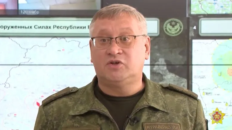 Білорусь заявляє, що збила кілька дронів, які збилися з курсу